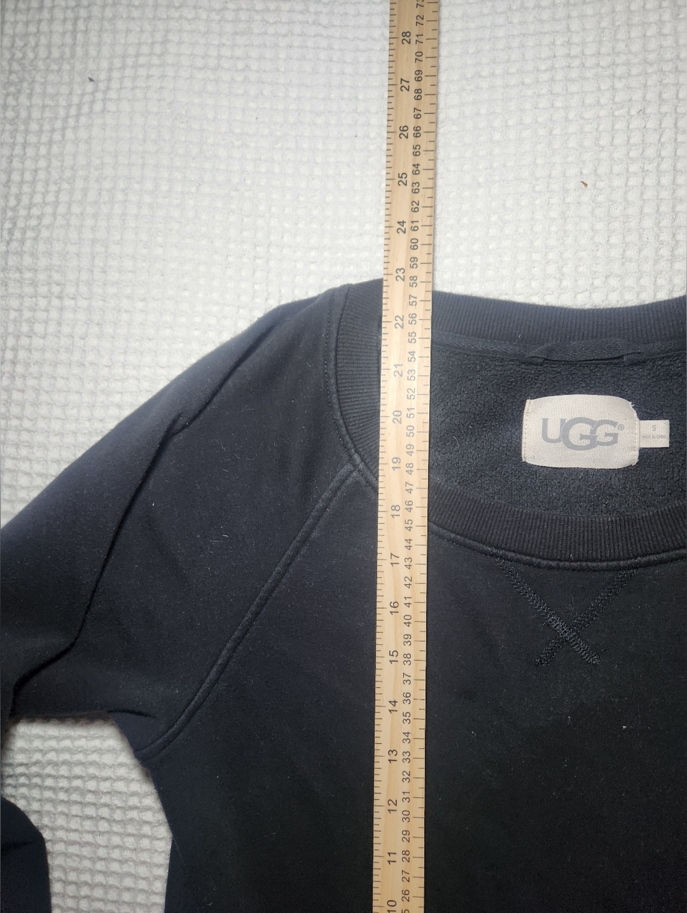 UGG Morgan Women's Black Sweatshirt Top Size S - Picture 3 of 11